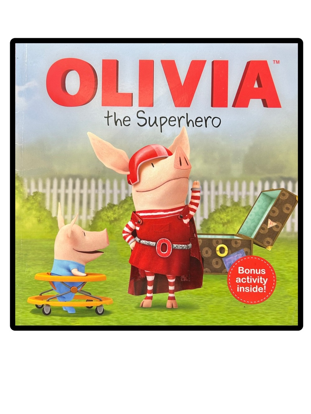BUNDLE & SAVE 🐷Olivia the Superhero softcover Book